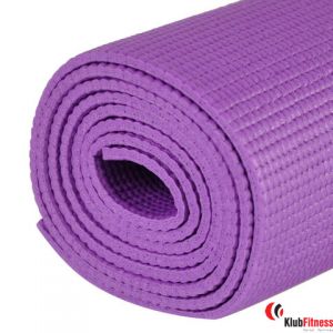 Mata do ćwiczeń INSPORTLINE Yoga 173x60x0,5 cm fioletowa