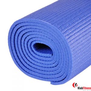 Mata do ćwiczeń INSPORTLINE Yoga 173x60x0,5 cm niebieska