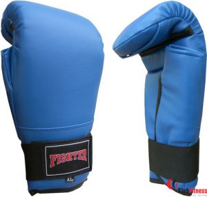 Rękawice przyrządówki FIGHTER W6 niebieskie wciągane rozmiar L