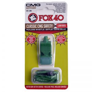 Gwizdek FOX CMG Classic Safety + sznurek 9603-0608 zielony
