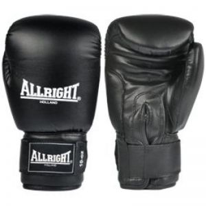 Rękawice bokserskie  Allright PVC  czarne