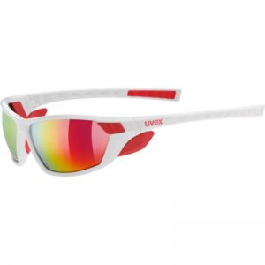 Okulary Uvex Sportstyle 307 biało-czerwone