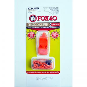 Gwizdek FOX CMG Classic Safety + sznurek 9603-0308 pomarańczowy