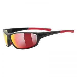 Okulary Uvex Sportstyle 210 czarno-czerwone