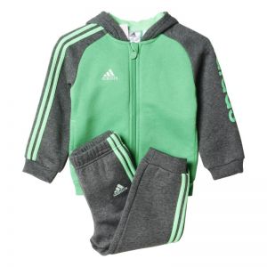 Dres adidas Linear Full Zip Hooded Jogger Kids AB6954