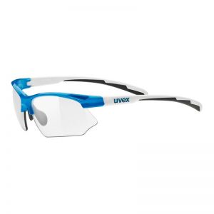 Okulary Uvex Sportstyle 802 Vario biało-niebieskie