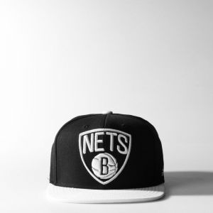 Czapka z daszkiem adidas Brooklyn Nets Flat Brim Hat S24779