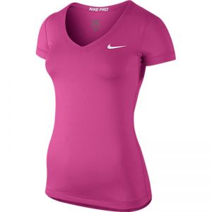 Koszulka Nike Pro SS V-Neck W 589370-612