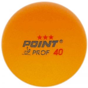 Piłeczki do tenisa stołowego POINT Pin*** Prof 40 3szt żółte