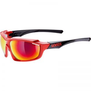 Okulary Uvex Sportstyle 710 czerwono-czarne