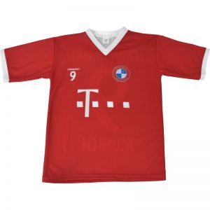 Komplet piłkarski REDA Bayern Monachium Lewandowski Junior czerwony