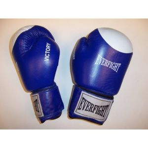 Rękawice bokserskie EVERFIGHT Victory 10 oz niebieskie