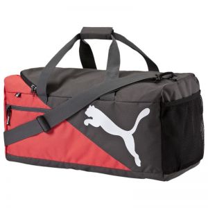 Torba Puma Fundamentals Sports Bag M 07339504 czarno-czerwona
