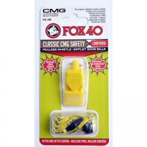 Gwizdek FOX CMG Classic Safety + sznurek 9603-0208 żółty
