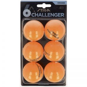 Piłeczki do tenisa stołowego STIGA Challanger 6szt pomarańczowe