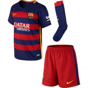 Komplet piłkarski Nike FC Barcelona Stadium Home Kids 658711-422