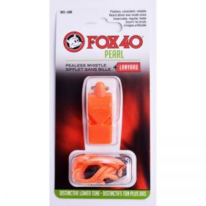 Gwizdek FOX 40 Pearl + sznurek 9703-0308 pomarańczowy