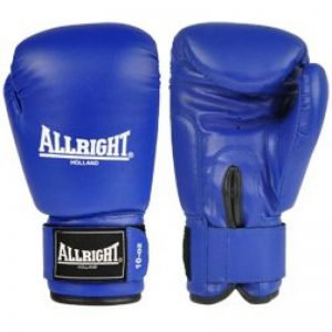 Rękawice bokserskie Allright PVC niebieskie