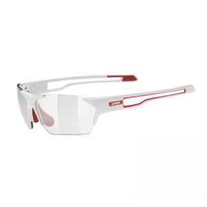 Okulary Uvex Sportstyle 202 Small Vario biało-czerwone