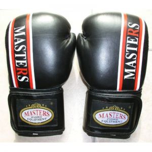 Rękawice bokserskie MASTERS RBT-1 12 oz czarno-białe