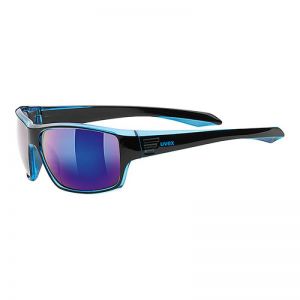 Okulary Uvex Lgl 24 czarno-niebieskie