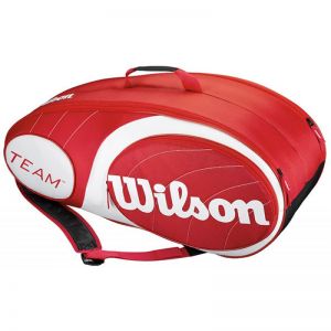 Torba tenisowa Wilson Team Red 9 pack WRZ852409