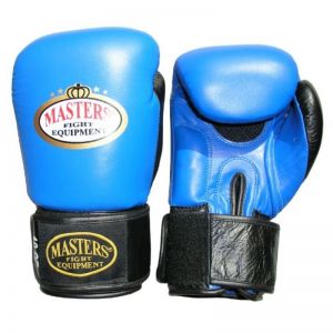 Rękawice bokserskie MASTERS RBT-THAI-10 10 oz niebiesko-czarne