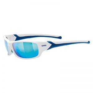 Okulary Uvex Sportstyle 211 pola biało-niebieskie