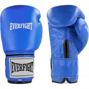 Rękawice bokserskie EVERFIGHT Super Fighter 10 oz niebieskie