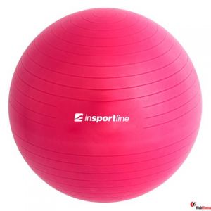 Piłka gimnastyczna gładka INSPORTLINE TOP BALL 45cm purpura