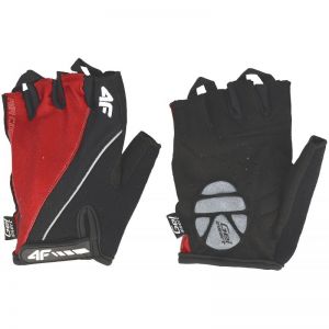 Rękawiczki rowerowe 4F Multisport Gloves RRU004 czerwone