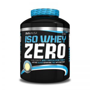 Proszek proteinowy ISO Whey ZERO BioTechUSA 2270g waniliowy