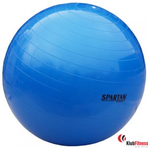 Piłka gimnastyczna gładka SPARTAN niebieska średnica 55cm