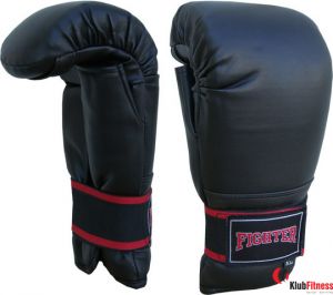 Rękawice przyrządówki FIGHTER W2 czarne wciągane rozmiar XL