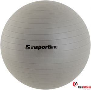 Piłka gimnastyczna gładka INSPORTLINE TOP BALL 45cm srebrna