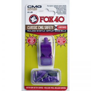 Gwizdek FOX CMG Classic Safety + sznurek 9603-0808 fioletowy