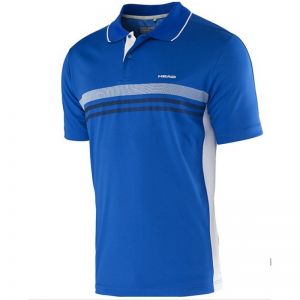 Koszulka tenisowa Head Club Men Polo Shirt Technical 811655 niebieska