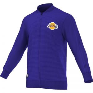 Bluza adidas Los Angeles Lakers Winter Hoops FZ On Court Take Down M AA7975