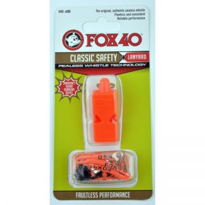 Gwizdek FOX Classic + sznurek 9903-0308 pomarańczowy