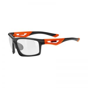 Okulary Uvex Sportstyle 700 Vario czarno-pomarańczowe