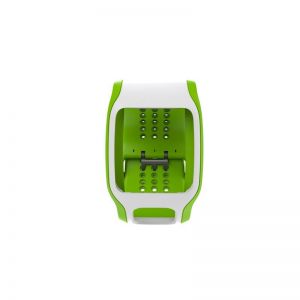 Pasek do zegarka TomTom Cardio biało-zielony