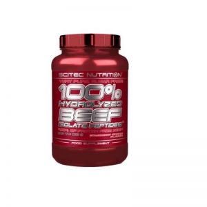 100% Hydrolyzed Beef Isolate Peptides SCITEC NUTRITION 1800g wanilia + GRATISY