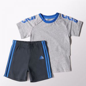 Komplet dziecięcy adidas Linear Summer Set Kids S17151