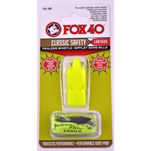 Gwizdek FOX  Classic Safety + sznurek 9903-1308 neonowy