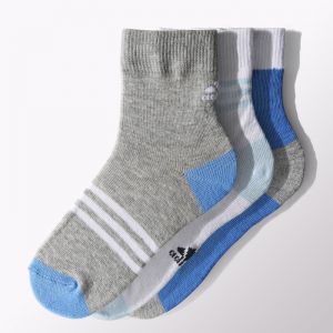 Skarpety adidas Little Kids Ankle Socks Kids 3pak S15663