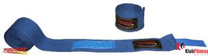 Bandaże bokserskie FIGHTER niebieskie długość 3,6m